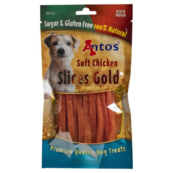 Antos Slices Gold 100 Gram