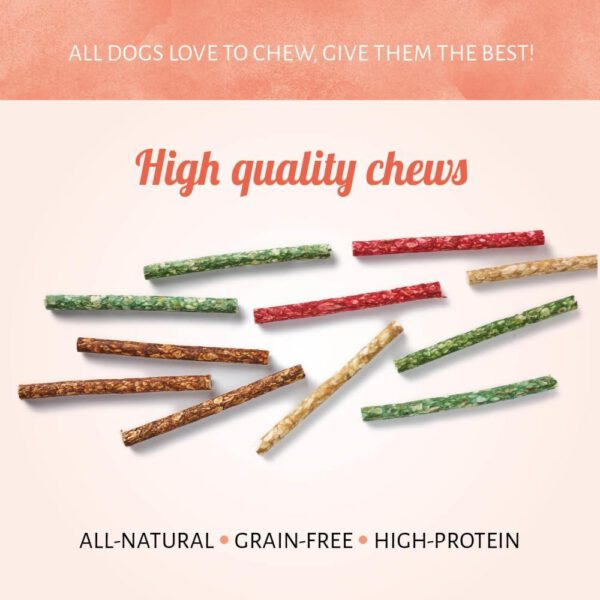 Crunchy Munchy Sticks 5" 10 mm Assorti - Afbeelding 2