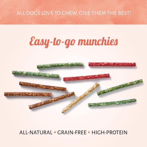 Munchy Sticks 5" 10 mm Assorti - Afbeelding 3