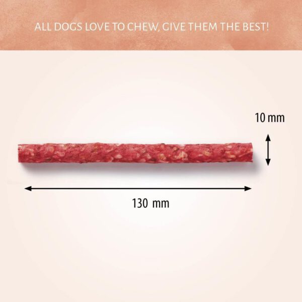 Munchy Sticks 5" 10 mm Rood - Afbeelding 2